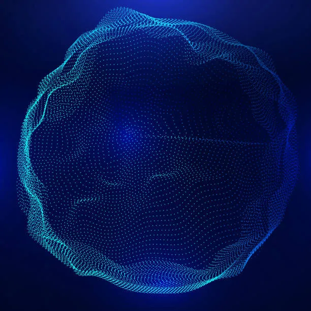 Абстрактная визуализация технологий